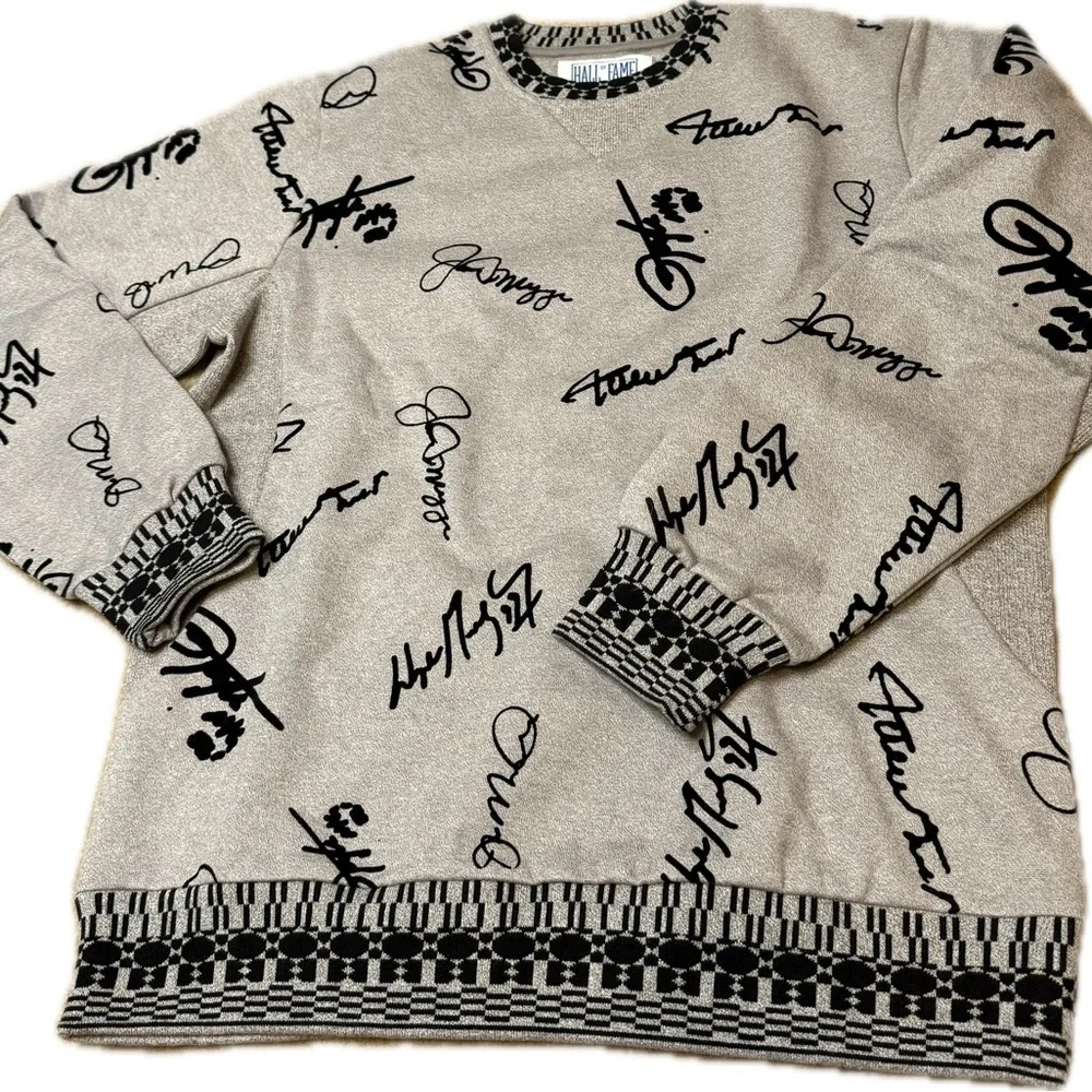 Hall of Fame baseball legends sweatshirt size M